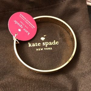 NWT Kate Spade gold Bridesmaid Bangle
